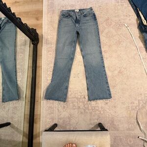 Agolde Light Blue Flare Jeans